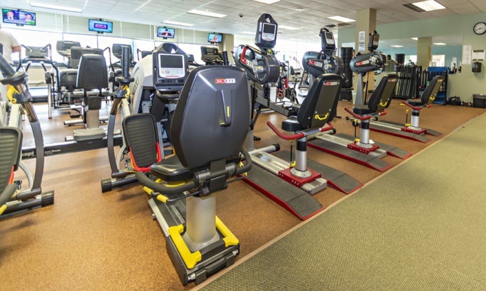 Fitness Center at the Health and Wellness Center at Hazleton Lehigh